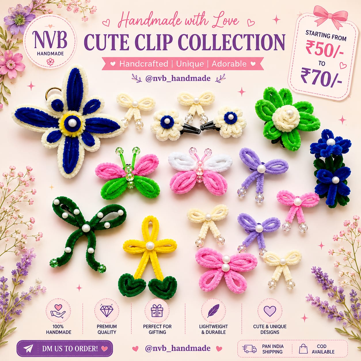 Cute Clips Collection - NVB Handmade